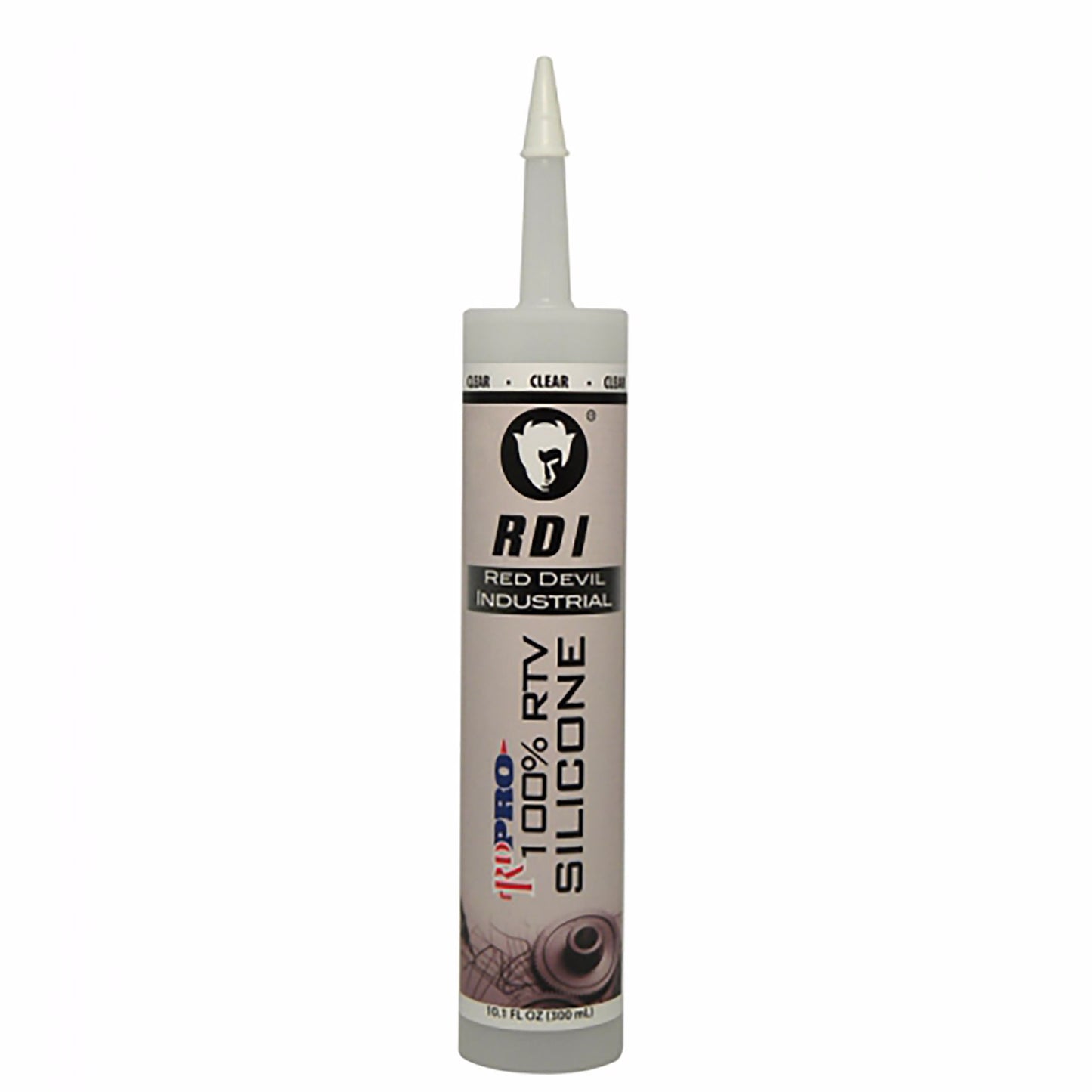 Jones Stephens J40200 10.2 oz. 100% Clear Silicone Tub and Tile Sealant, Carton of 12