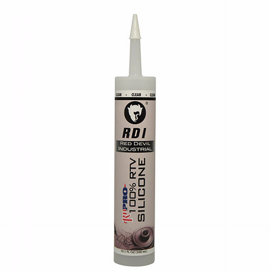 Jones Stephens J40200 10.2 oz. 100% Clear Silicone Tub and Tile Sealant, Carton of 12