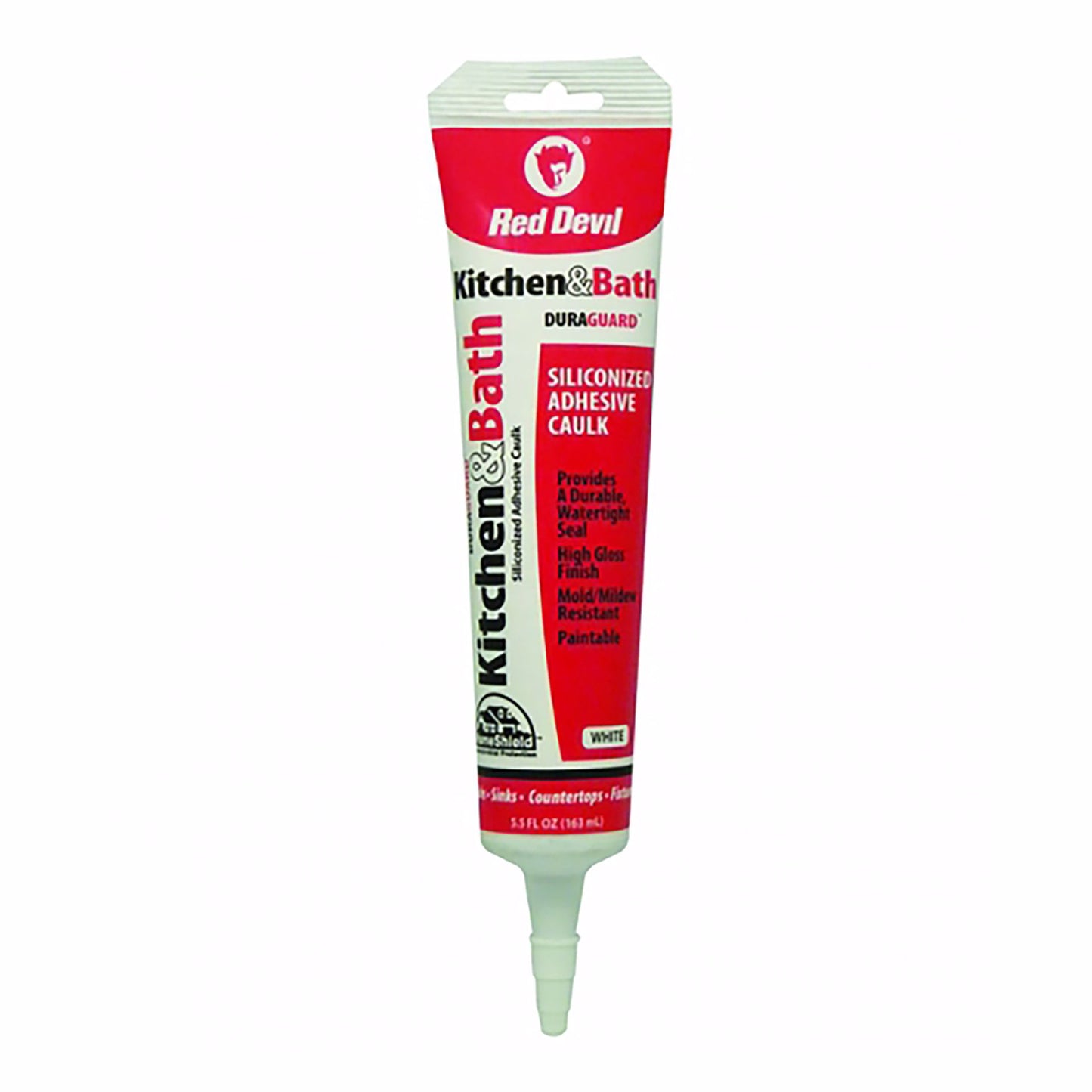 Jones Stephens J40206 5.5 oz. White Acrylic Tub and Tile Caulk, Carton of 12