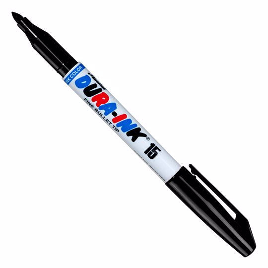 Jones Stephens J40331 Black Dura Ink 15 Marker