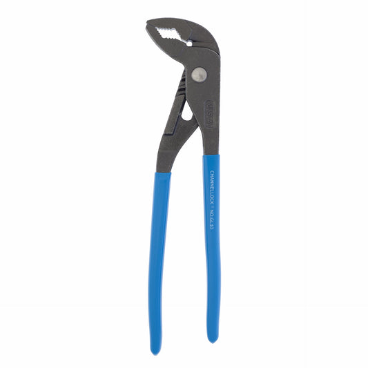 Jones Stephens J40410 9.5" Griplock Tongue and Groove Pump Pliers, Channel Lock No. GL10, 1-1/4" Capacity, # Adj. 5