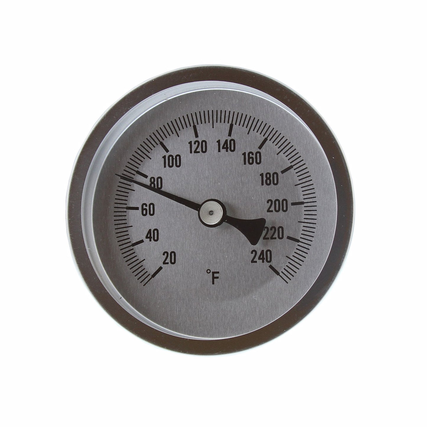 Jones Stephens J40561 3" Bi-Metal Dial Thermometer, Back Mount