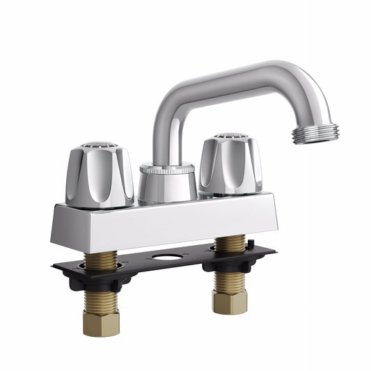 Jones Stephens L47005 Chrome Plated Two Handle Laundry Tray Faucet