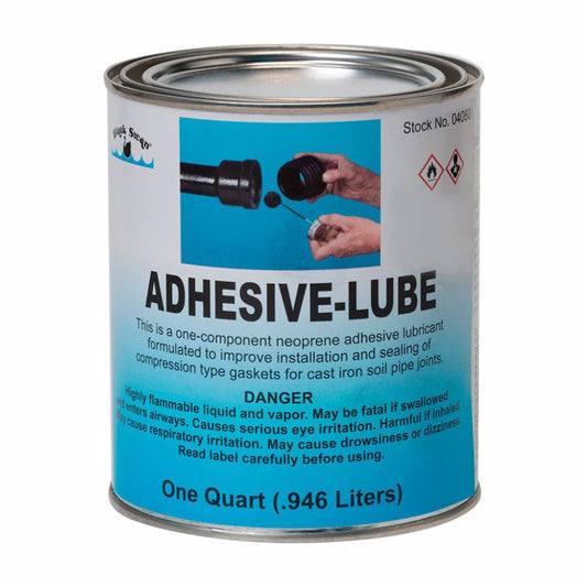 Jones Stephens L95202 Quart Adhesive Lube, Carton of 12