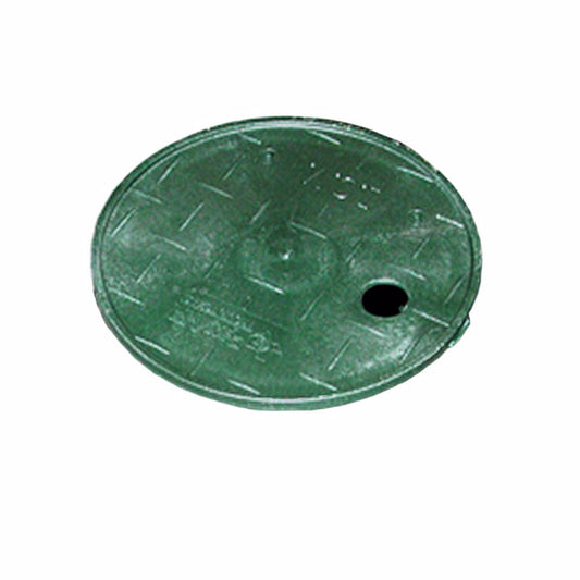 Jones Stephens M06007 6" Green Snap-In Lid Only for Residential Valve Box