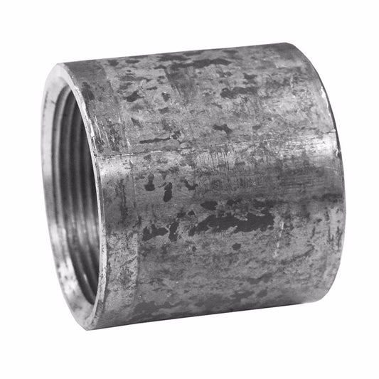 Jones Stephens M107 3/4" Galvanized Steel Standard Merchant Coupling