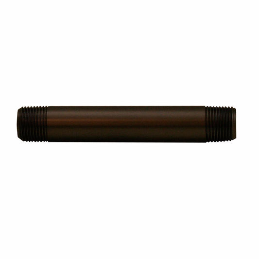Jones Stephens N2206RB Oil Rubbed Bronze 3/8" x 4" Brass Nipple