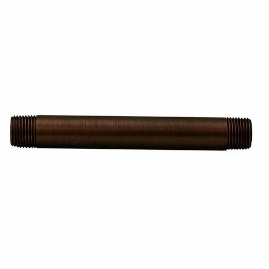 Jones Stephens N2310WB Old World Bronze 1/2" x 6" Brass Nipple