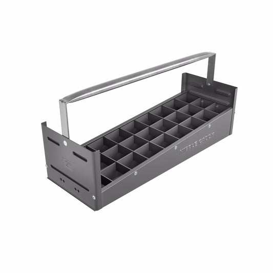 Jones Stephens N70300 Plastic Nipple Caddy, 2" Size, 27 Pc. Capacity