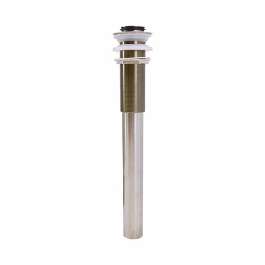 Jones Stephens P3504BN Brushed Nickel Lavatory Pop-up Drain without Overflow Holes