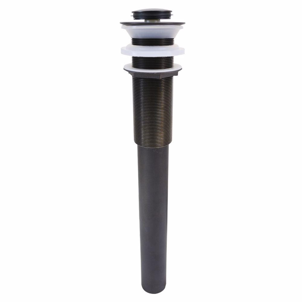 Jones Stephens P3504RB Oil Rubbed Bronze Lavatory Pop-up Drain without Overflow Holes