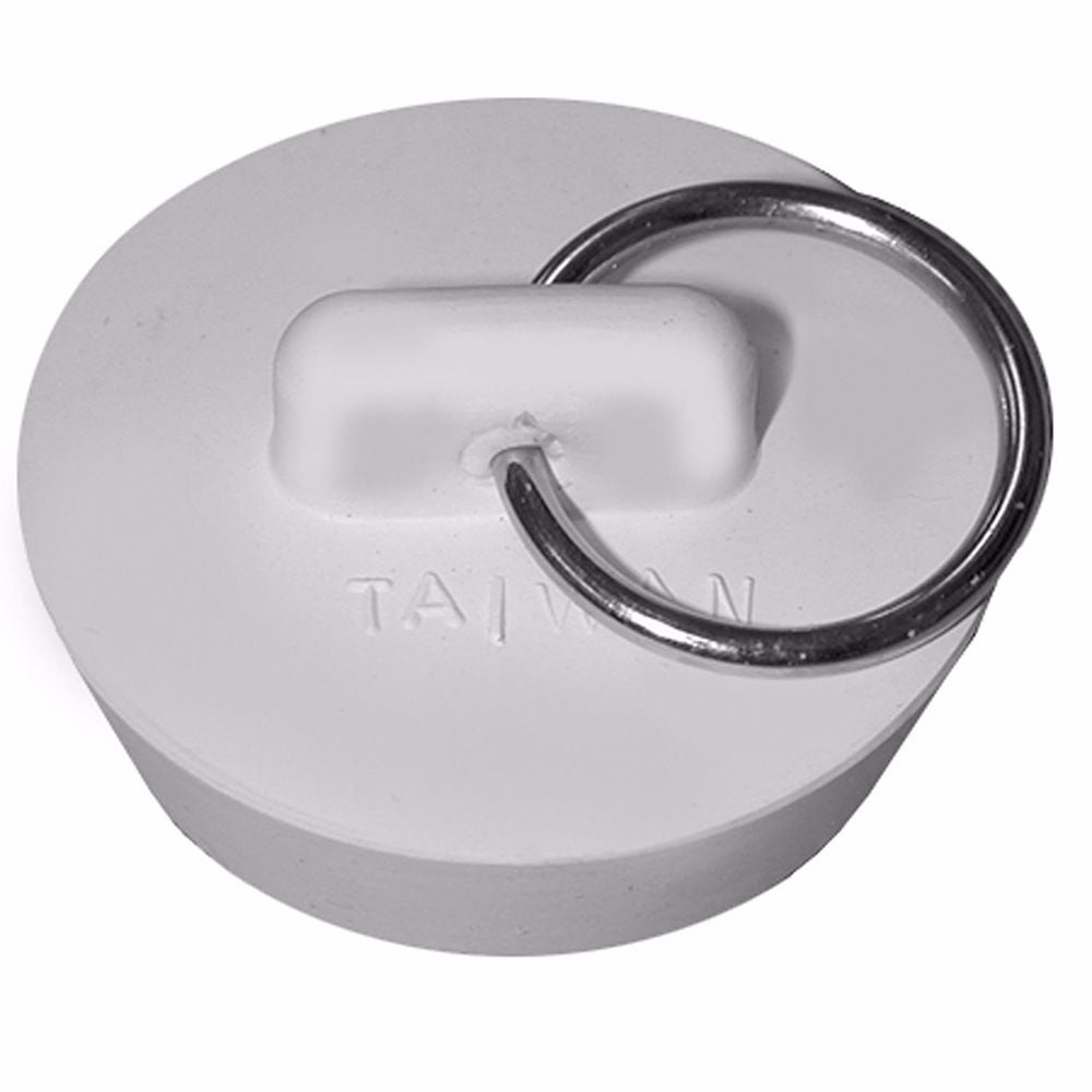 Jones Stephens P35125 White Basin and Tub Stopper 1-1/4" Trade Size