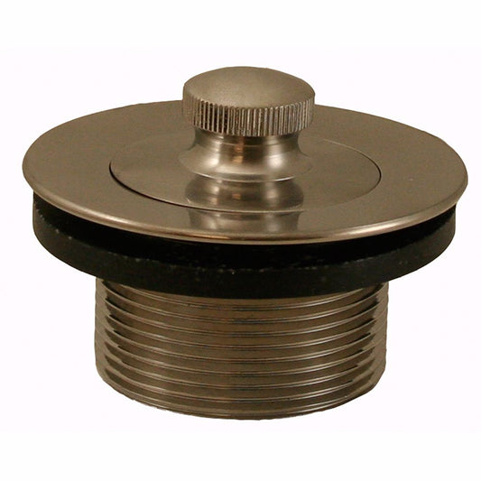 Jones Stephens P35610 Satin Nickel Lift and Turn Tub Drain