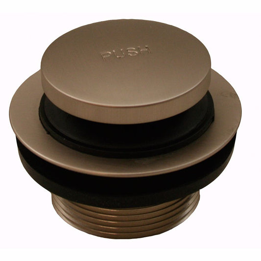 Jones Stephens P3562BN Brushed Nickel Toe Touch Tub Drain