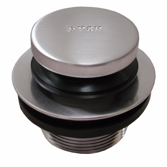Jones Stephens P3562BS Brushed Stainless Toe Touch Tub Drain