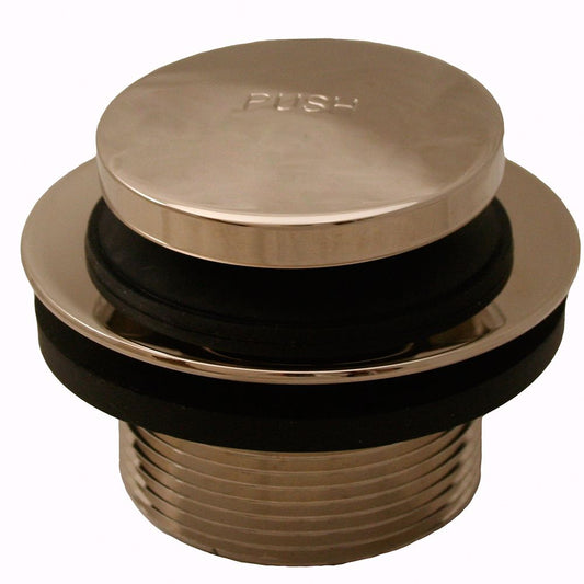 Jones Stephens P3562PN Polished Nickel Toe Touch Tub Drain