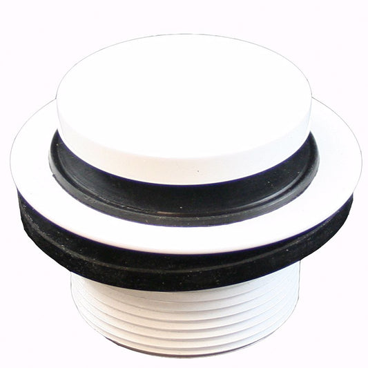 Jones Stephens P3562PW Polar White Toe Touch Tub Drain