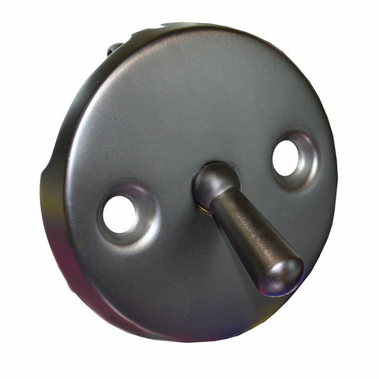 Jones Stephens P3566RB Oil Rubbed Bronze Two-Hole Trip Lever Overflow Plate
