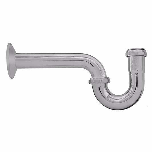 Jones Stephens P38005 1-1/2" Chrome Plated Brass P-Trap 20 Gauge