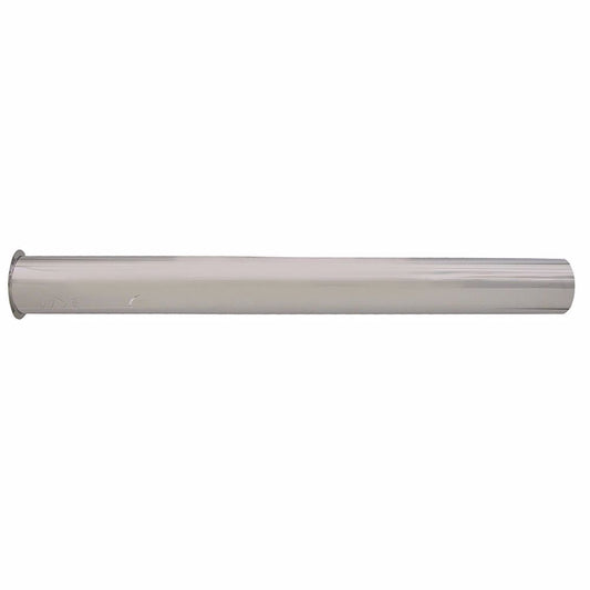 Jones Stephens P38053 1-1/4" x 12" Chrome Plated Brass Sink Tailpiece 17 Gauge