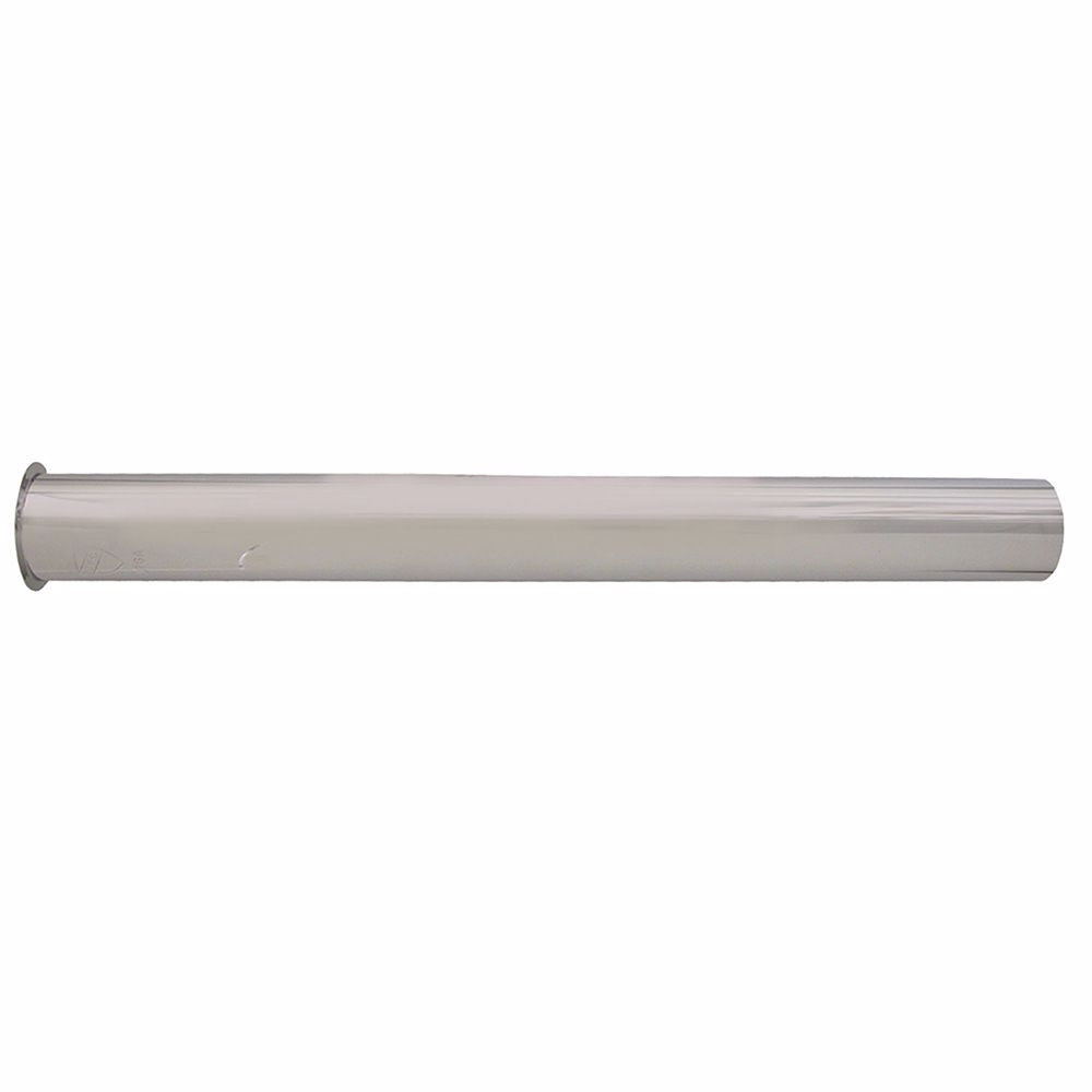 Jones Stephens P38057 1-1/2" x 12" Chrome Plated Brass Sink Tailpiece 22 Gauge