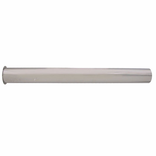 Jones Stephens P38059 1-1/2" x 8" Chrome Plated Brass Sink Tailpiece 17 Gauge