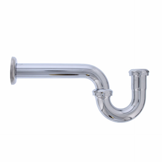 Jones Stephens P38094 1-1/2" Chrome Plated Brass P-Trap 17 Gauge
