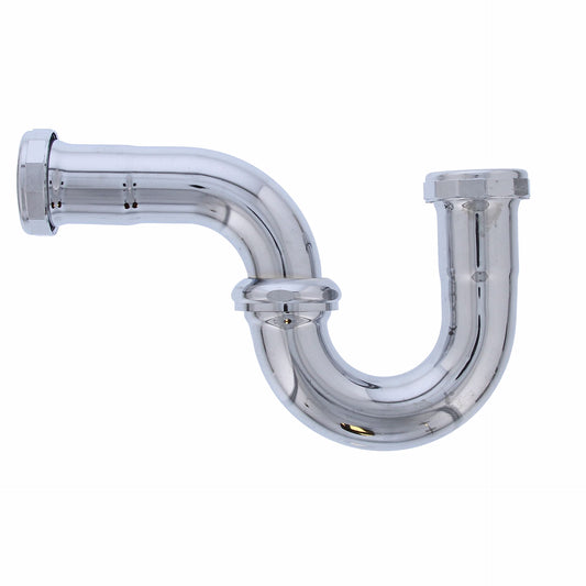 Jones Stephens P38101 1-1/4" Chrome Plated Brass Repair Trap 22 Gauge