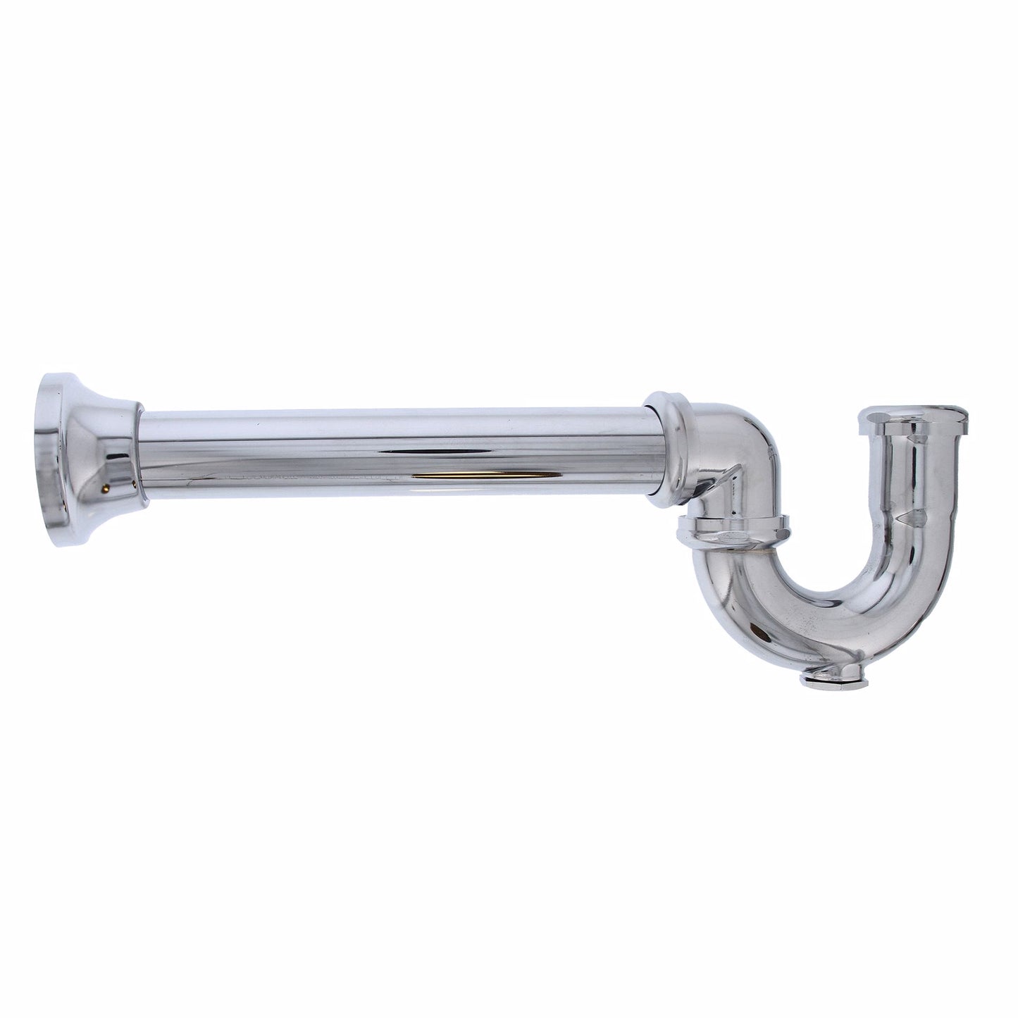 Jones Stephens P38129 1-1/2" Chrome Plated Milwaukee Style Trap 17 Gauge