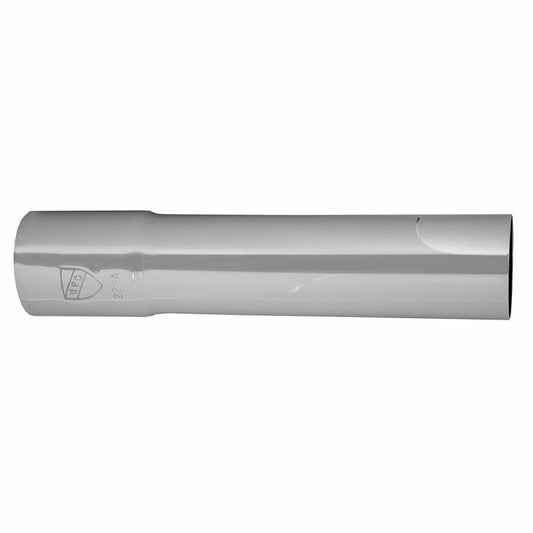 Jones Stephens P38132 1-1/4" x 8" Chrome Plated Brass Solder Extension Tube 20 Gauge
