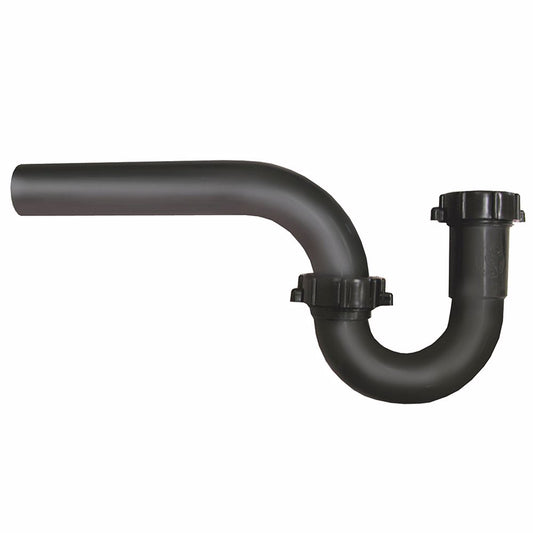 Jones Stephens P39002 1-1/2" Black Plastic P-Trap