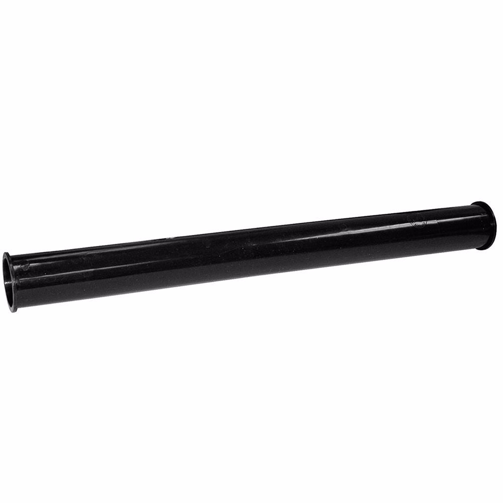 Jones Stephens P39019 1-1/2" x 16" Black Plastic Double Flange Extension