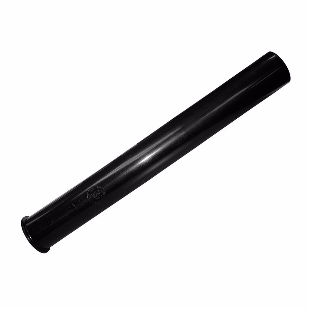 Jones Stephens P39028 1-1/2" x 12" Black Plastic Flanged Tailpiece