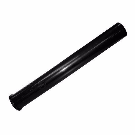 Jones Stephens P39028 1-1/2" x 12" Black Plastic Flanged Tailpiece
