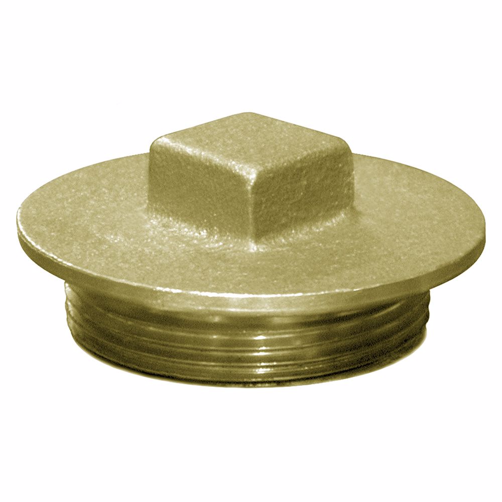 Jones Stephens P55300 3" New Orleans Code Brass Plug 3-3/8" OD