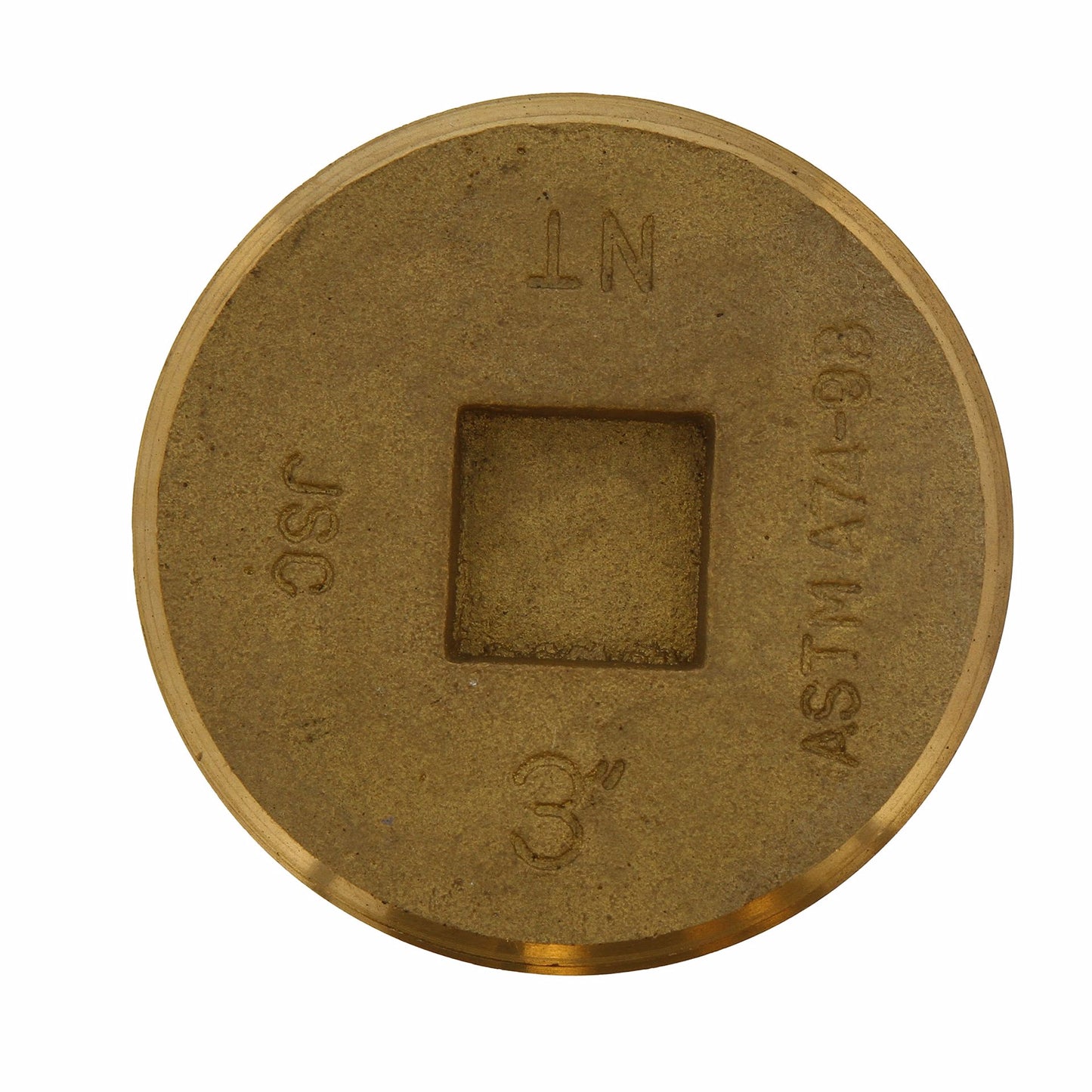 Jones Stephens P59333 3" Countersunk Code Pattern Plug