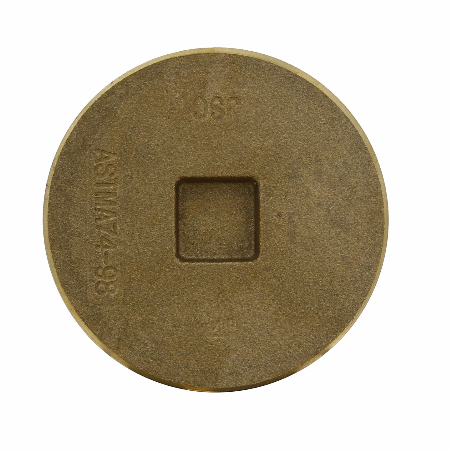 Jones Stephens P59444 4" Countersunk Code Pattern Plug
