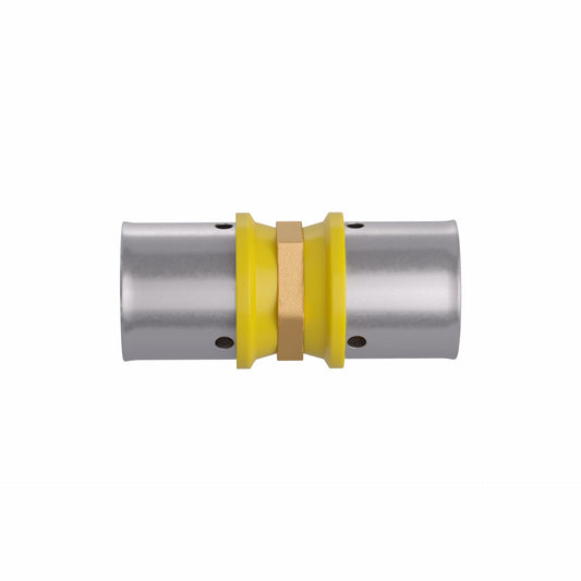 Jones Stephens PC16 16 mm (3/8" eq.) x 16 mm (3/8" eq.) PEXALGAS® Coupling