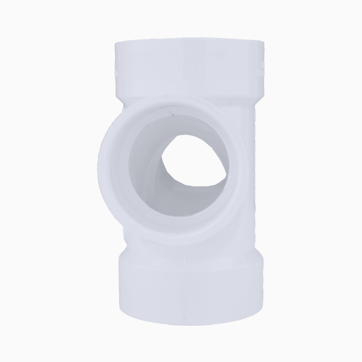 Jones Stephens PDT521 2" x 2" x 1-1/2" x 1-1/2" PVC Double Sanitary Tee