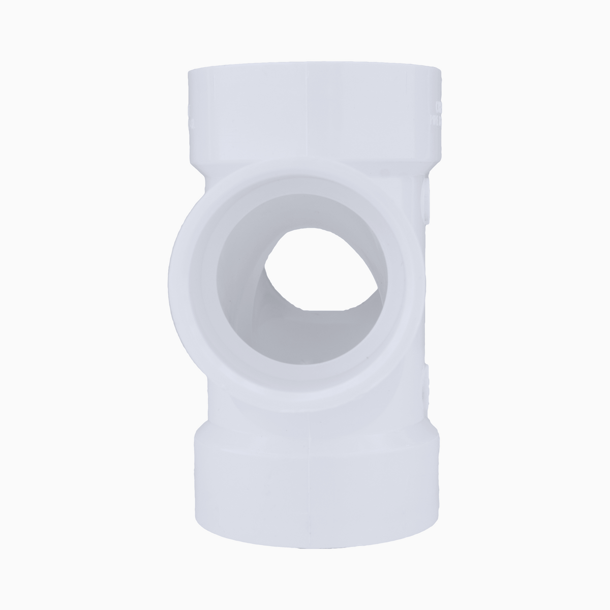 Jones Stephens PDT521 2" x 2" x 1-1/2" x 1-1/2" PVC Double Sanitary Tee
