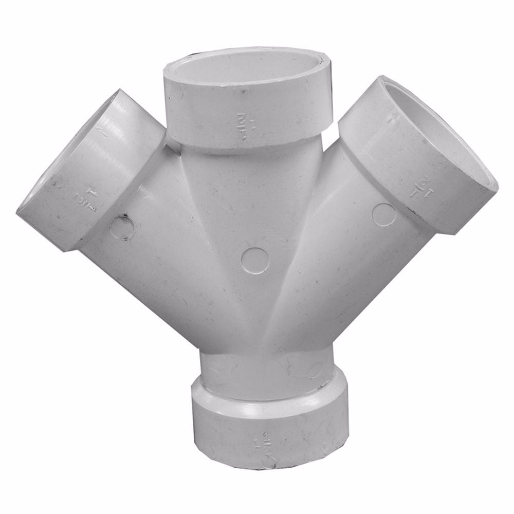 Jones Stephens PDY440 4" PVC Double Wye