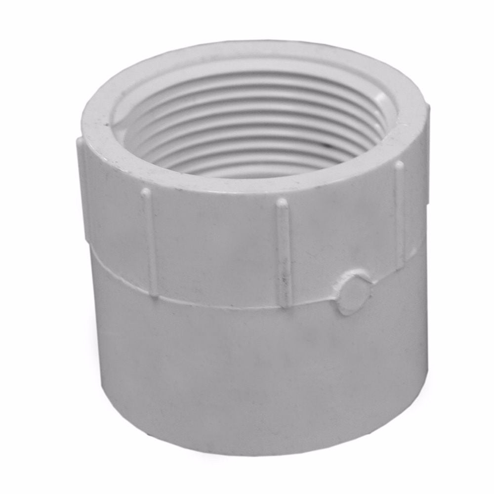 Jones Stephens PFA315 1-1/2" PVC Female Adapter, FPT x Hub