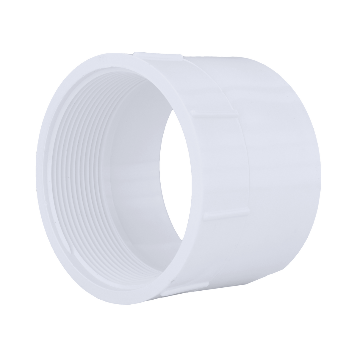 Jones Stephens PFA340 4" PVC Female Adapter, FPT x H