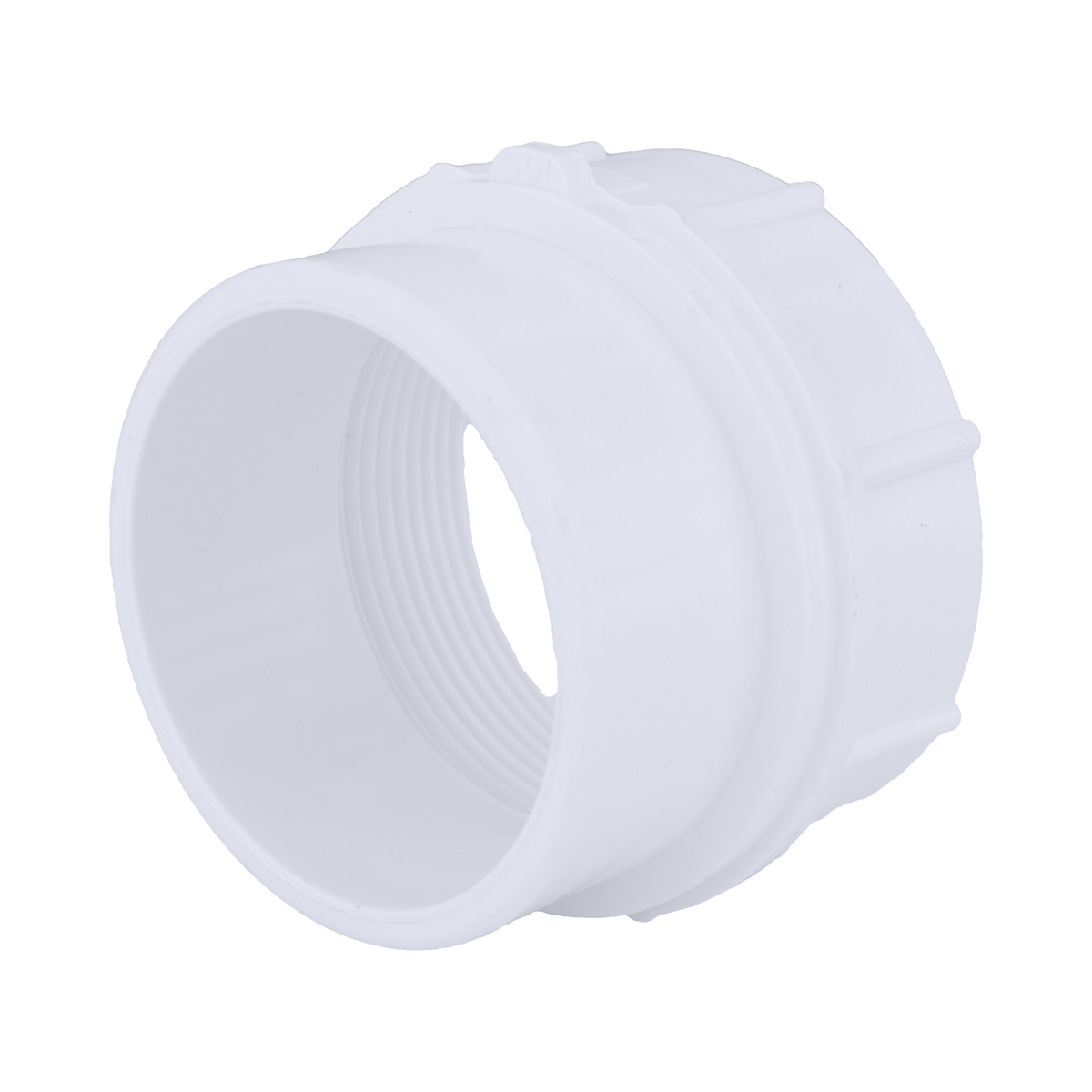 Jones Stephens PFA619 2" PVC Cleanout Adapter, S x FPT