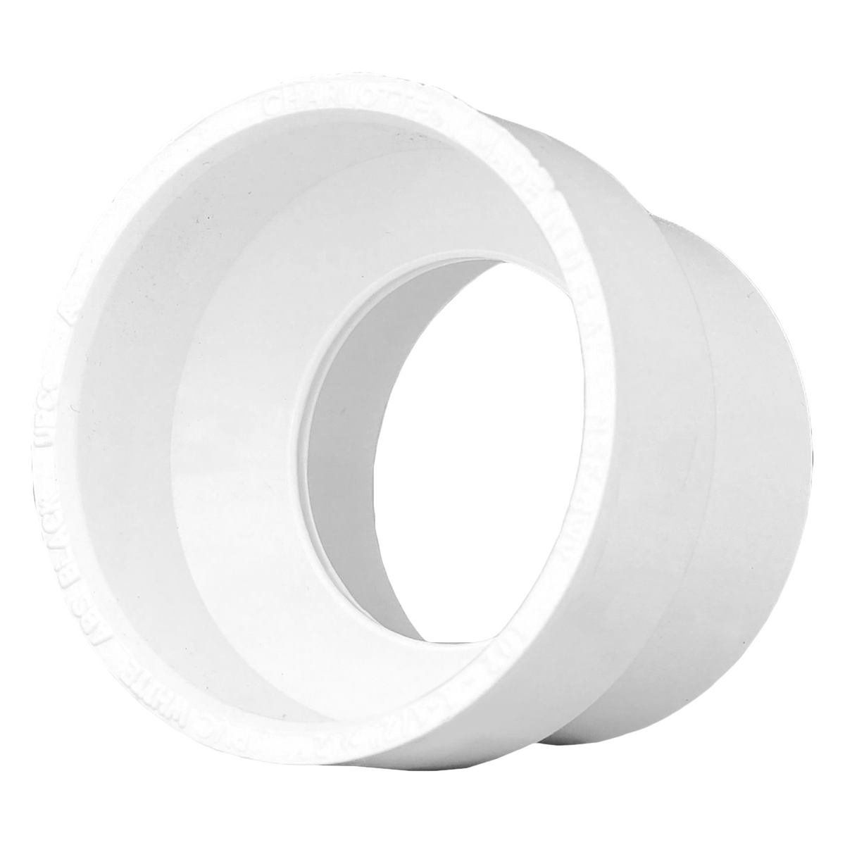Jones Stephens PFB221 2" x 1-1/2" PVC Flush Bushing, SPG x H