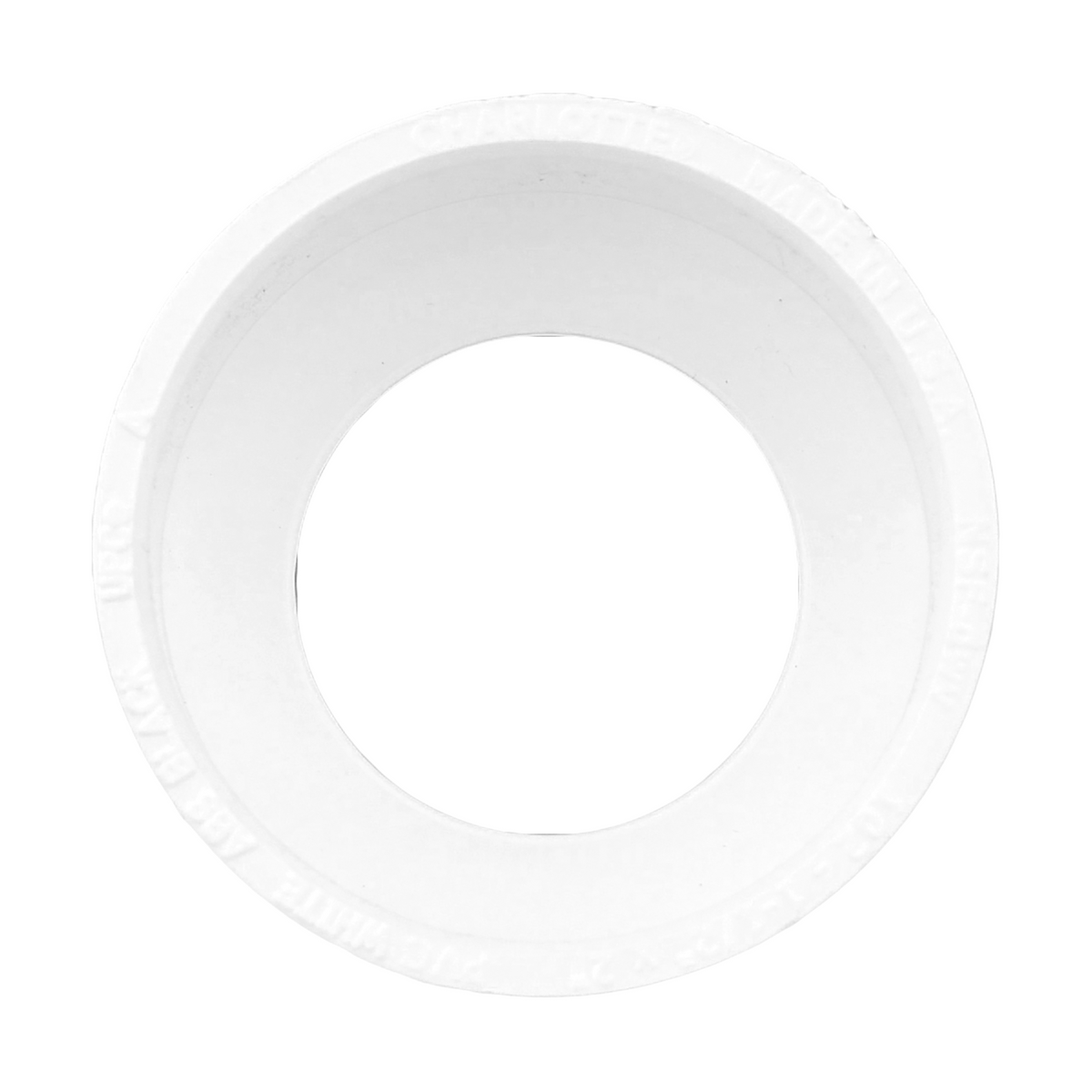 Jones Stephens PFB221 2" x 1-1/2" PVC Flush Bushing, SPG x H