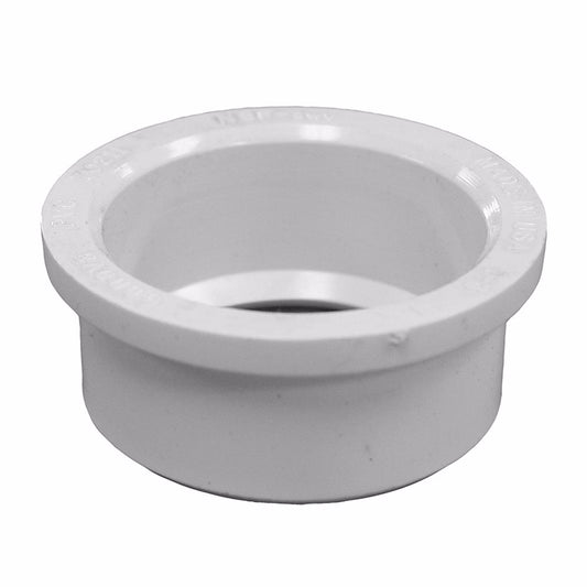Jones Stephens PFB264 6" x 4" PVC Flush Bushing, SPG x H
