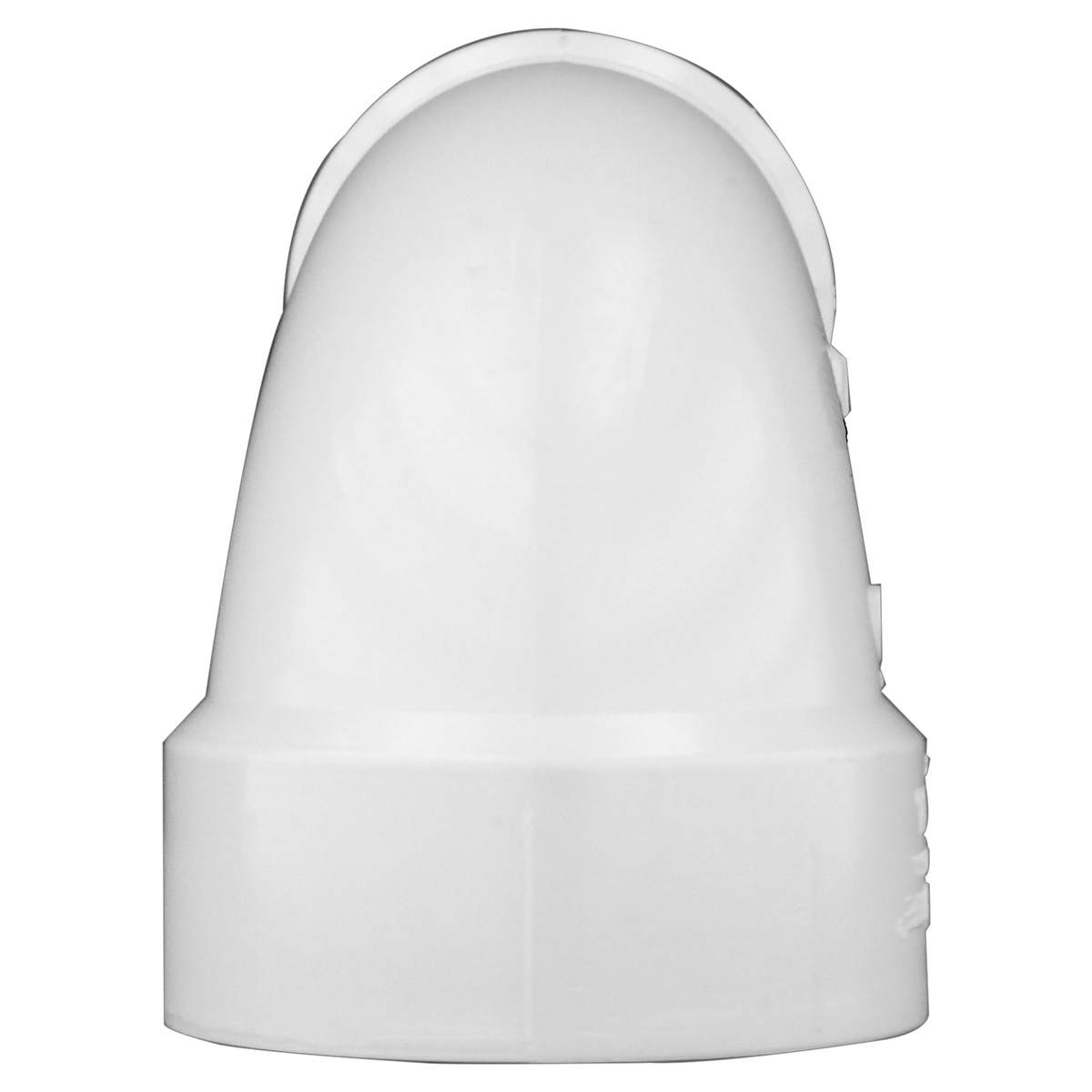 Jones Stephens PFL834 4" x 3" PVC 90° Elbow, H x H