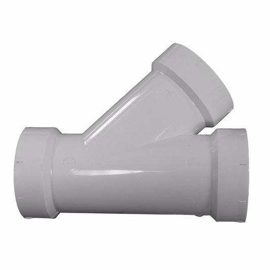 Jones Stephens PFY020 2" PVC Wye, H x H