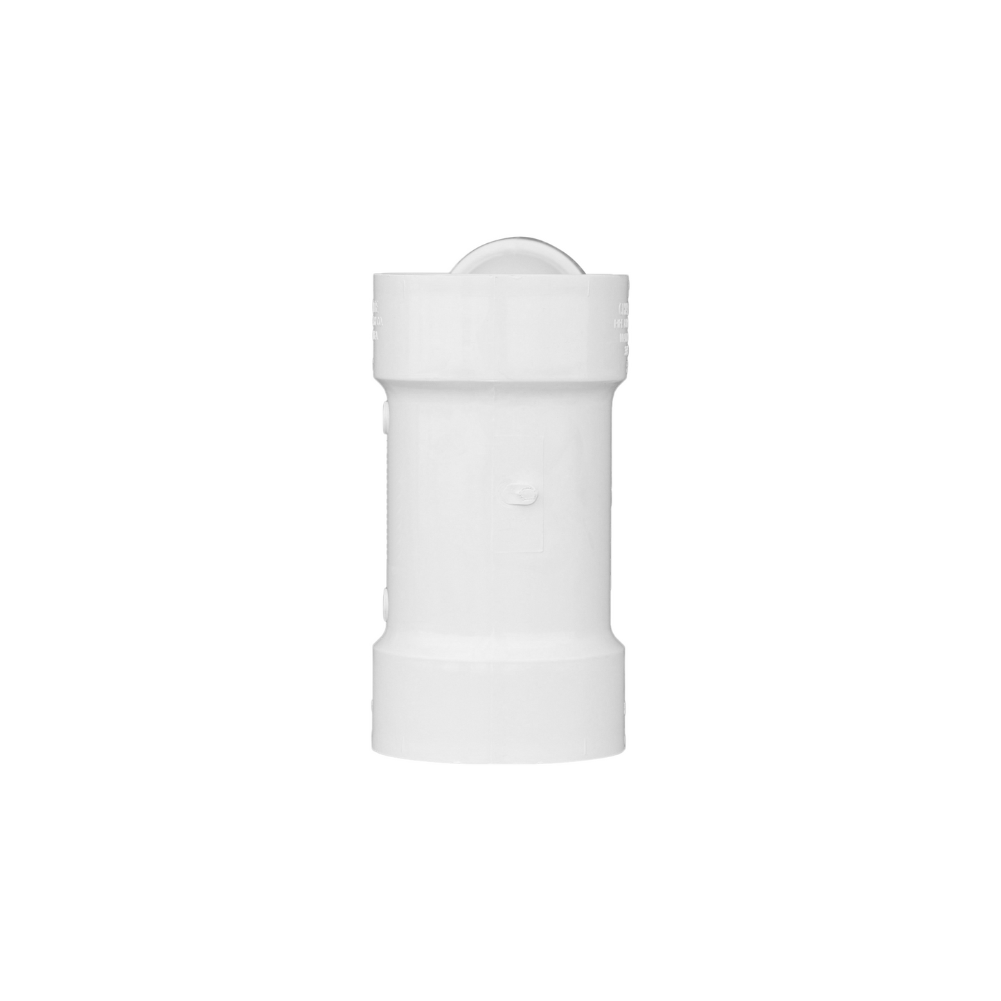 Jones Stephens PFY532 3" x 3" x 2" PVC 45° Bend Combination Wye, H x H x H